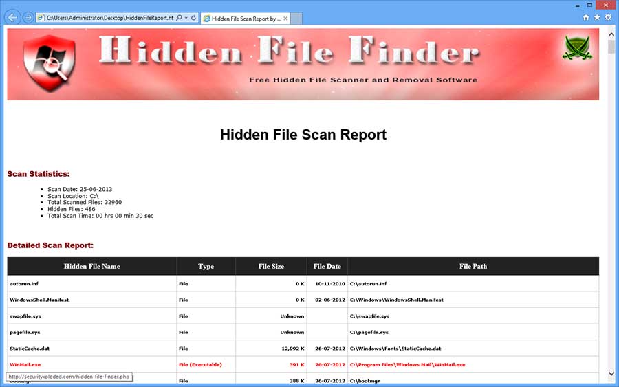 hiddenfilefinder-showing-the-exported-scan-list