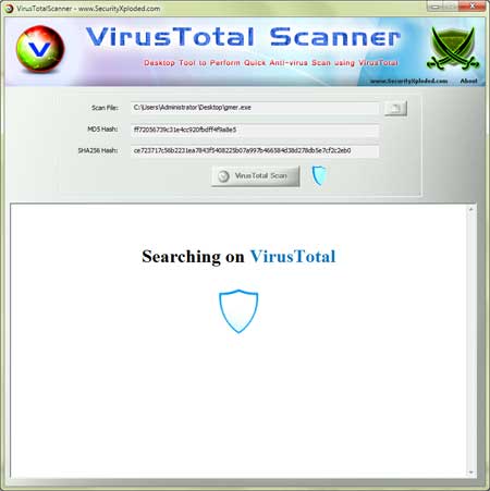 VirusTotalScanner 