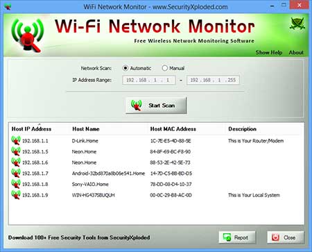 WiFiNetworkMonitor 